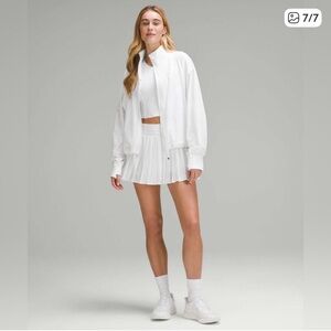Lululemon Define *Luon* Relaxed Fit Jacket Size 10 white NWT!